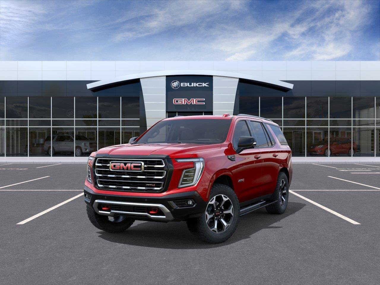 New 2026 Volcanic Red Tintcoat GMC AT4 image 8