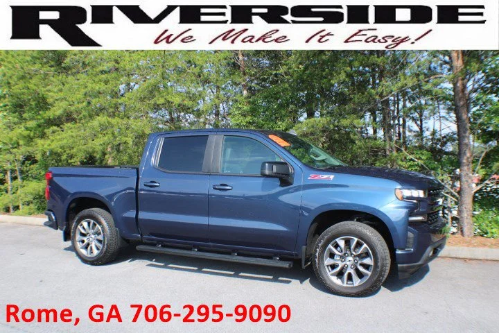 Used 2021 NORTHSKY BLUE METALLIC Chevrolet RST image 1