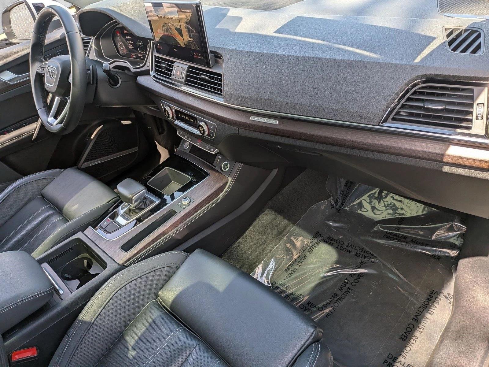 Used 2021 Glacier White Metallic Audi Premium Plus image 21