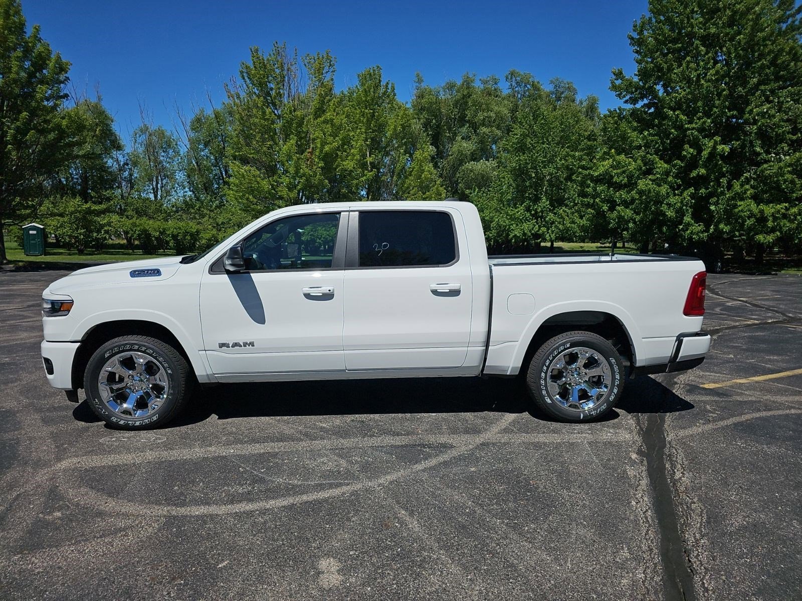 New 2026 Bright White Clearcoat Ram Big Horn image 2