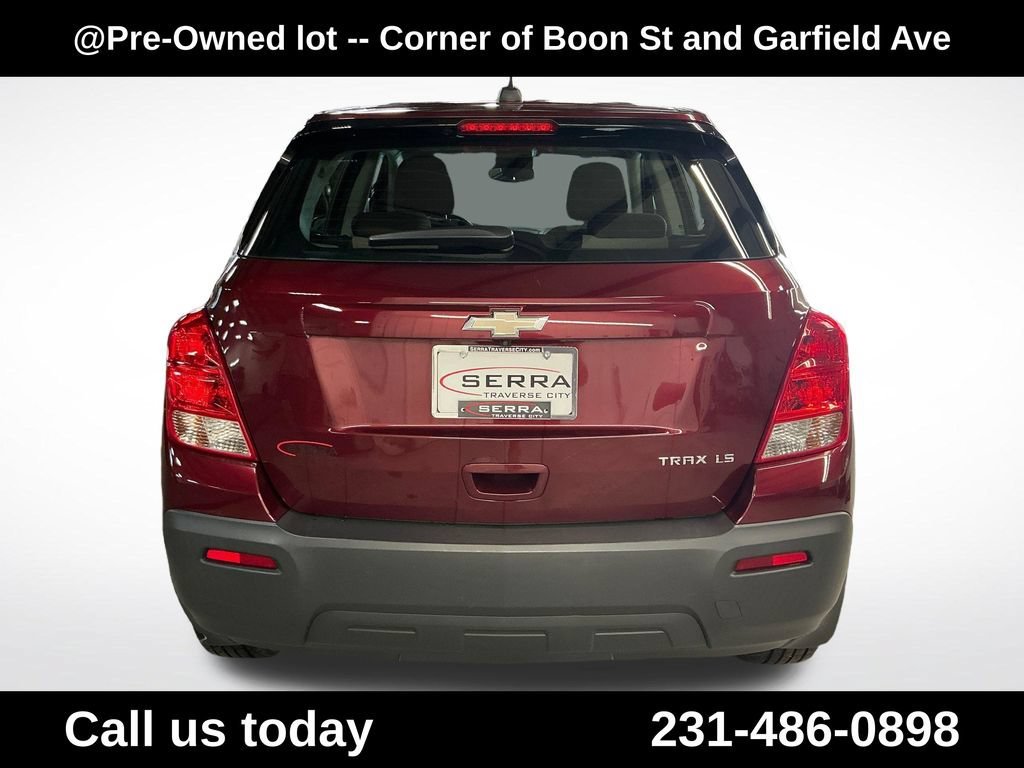 Used 2016 CRIMSON METALLIC Chevrolet LS image 6
