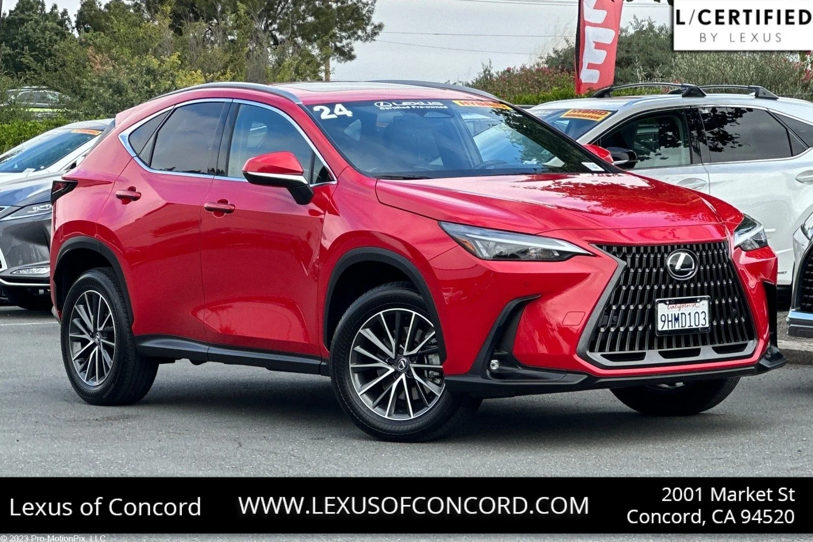 Used 2024 Red Line Lexus 350h Premium image 1