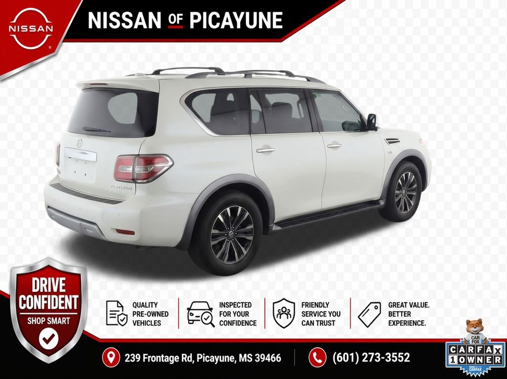 Used 2018 White Nissan Platinum image 4