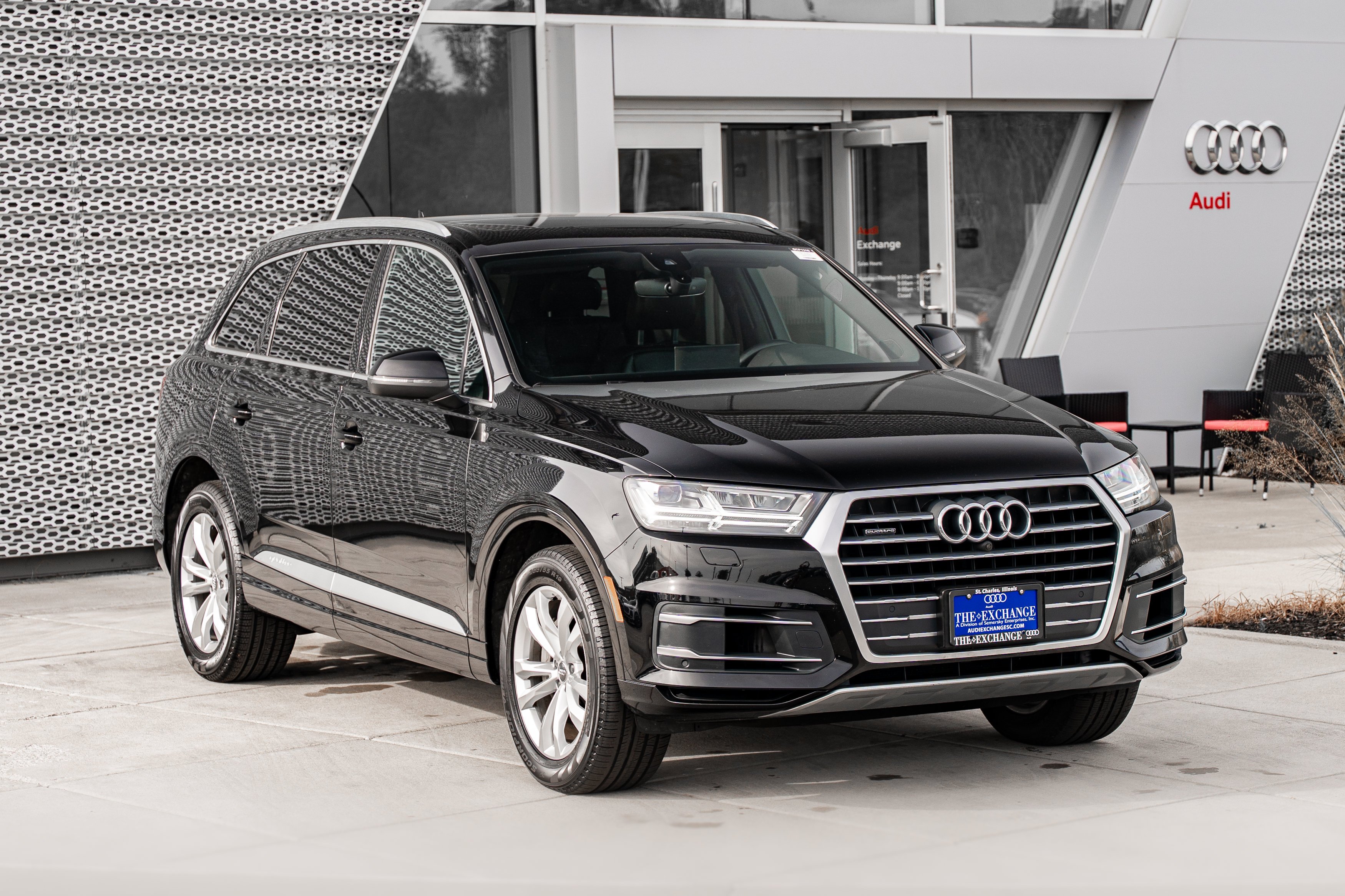 Used 2019 Night Black Audi Premium Plus image 2