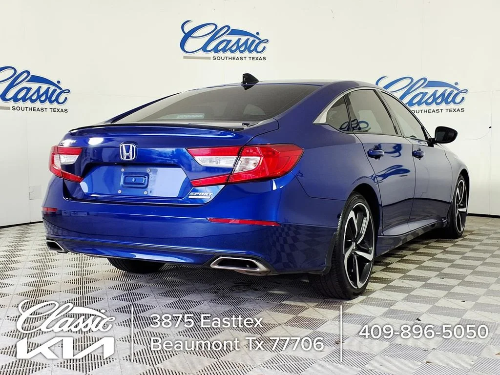 Used 2022 Blue Honda Sport Special Edition image 6