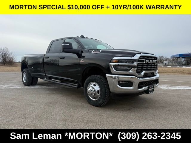 New 2026 Diamond Black Crystal Pearl-Coat Exterior Paint Ram Tradesman image 1