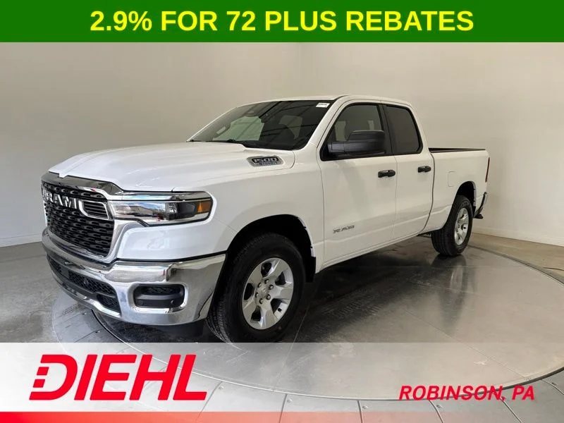 New 2026 Bright White Clear-Coat Exterior Paint RAM Tradesman image 3