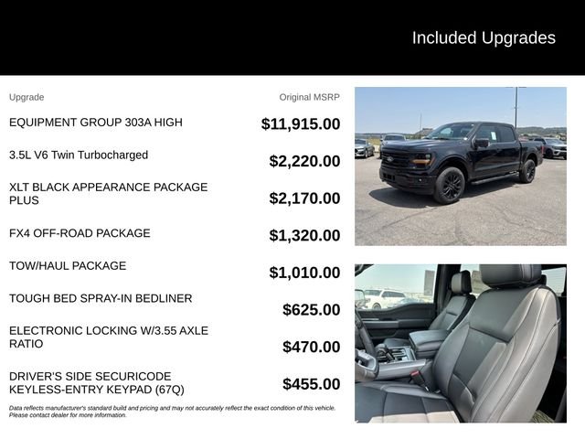 New 2026 Agate Black Metallic Ford XLT image 5