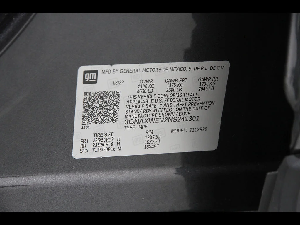 Certified Used 2022 Iron Gray Metallic Chevrolet RS image 22