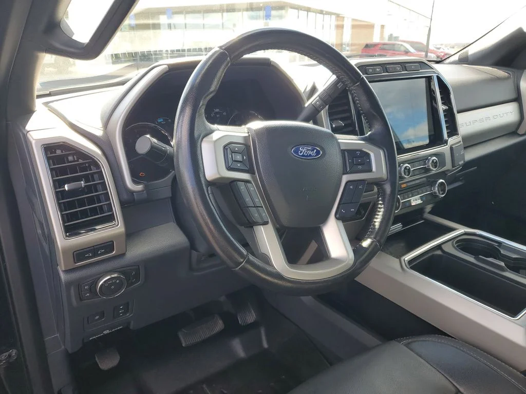 Certified Used 2022 Antimatter Blue Metallic Ford Lariat image 8