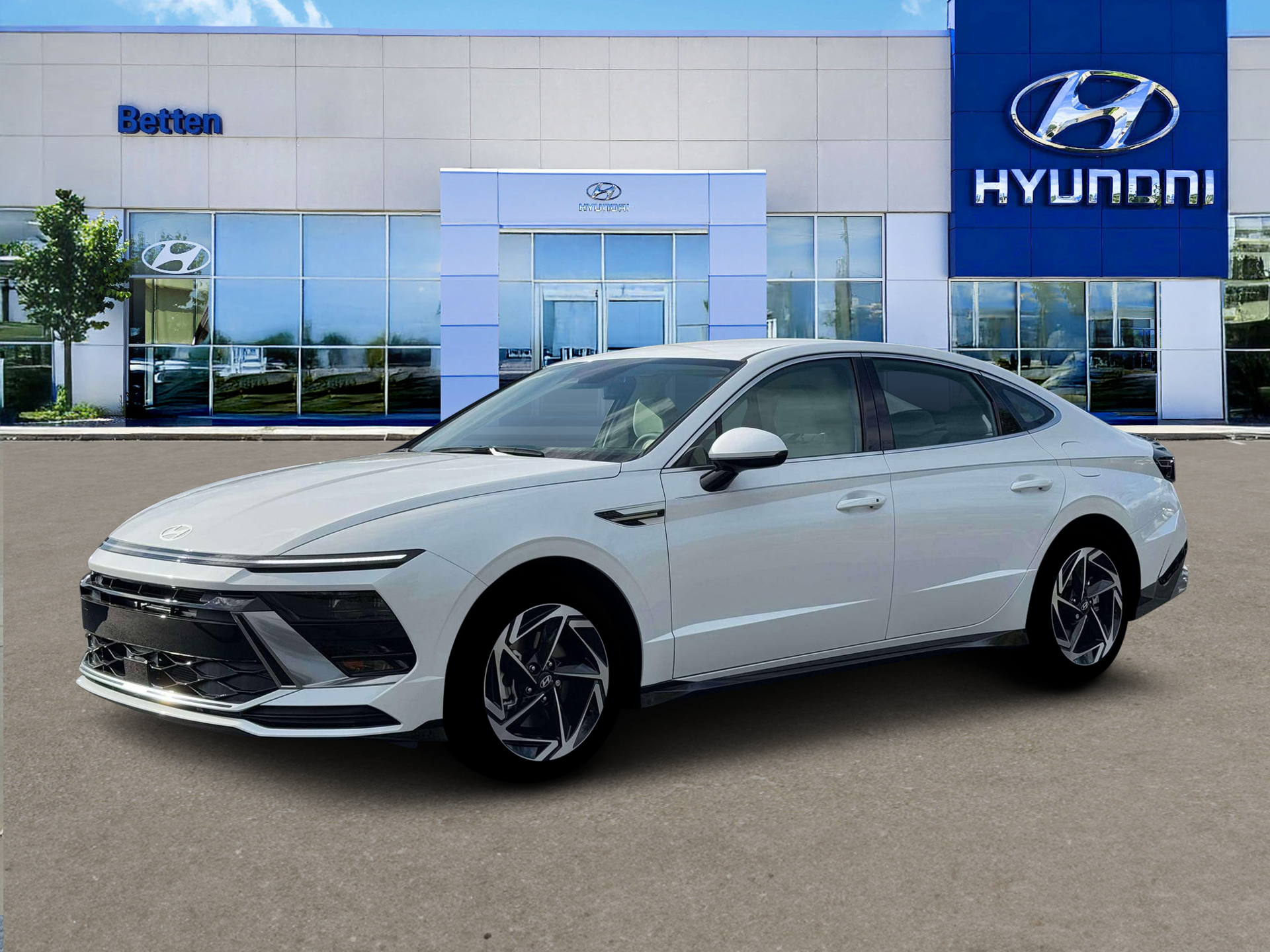 New 2026 White Hyundai SEL Sport image 2
