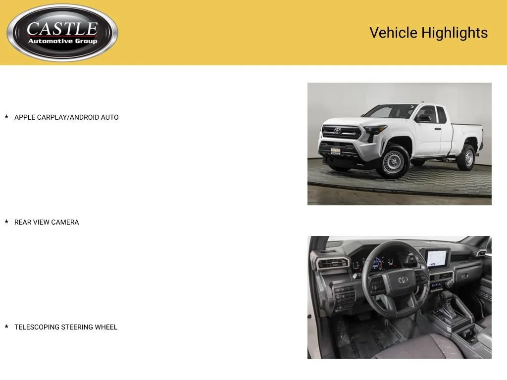 Used 2024 White Toyota SR image 3