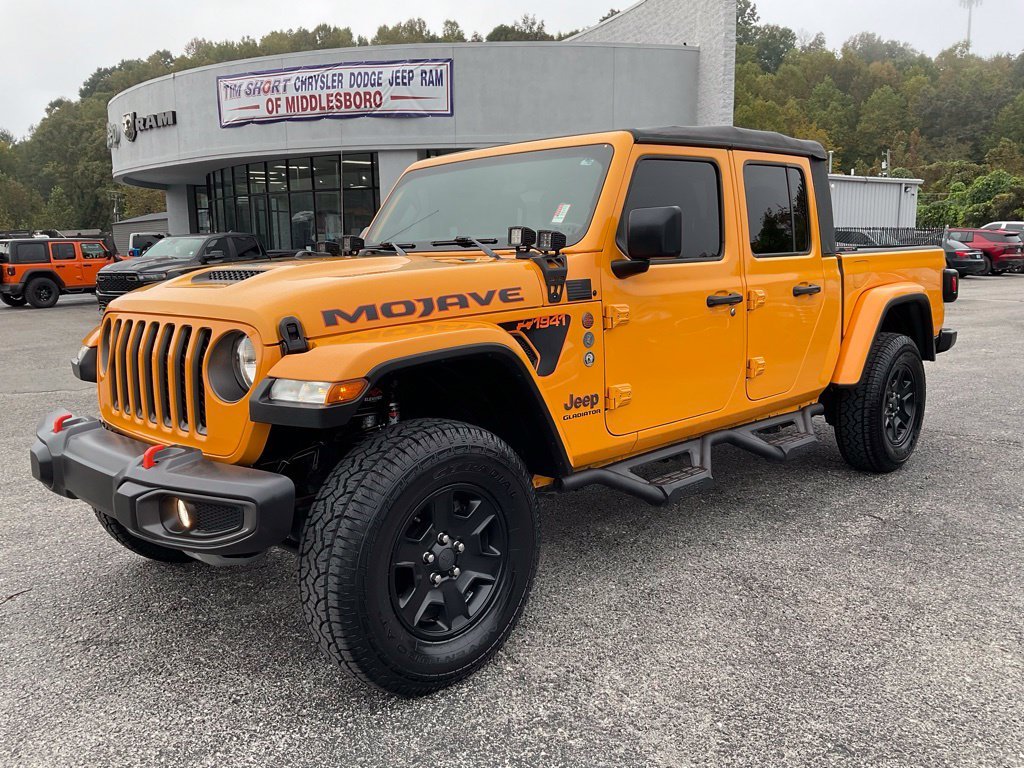 Used 2021 Orange Jeep Mojave image 3