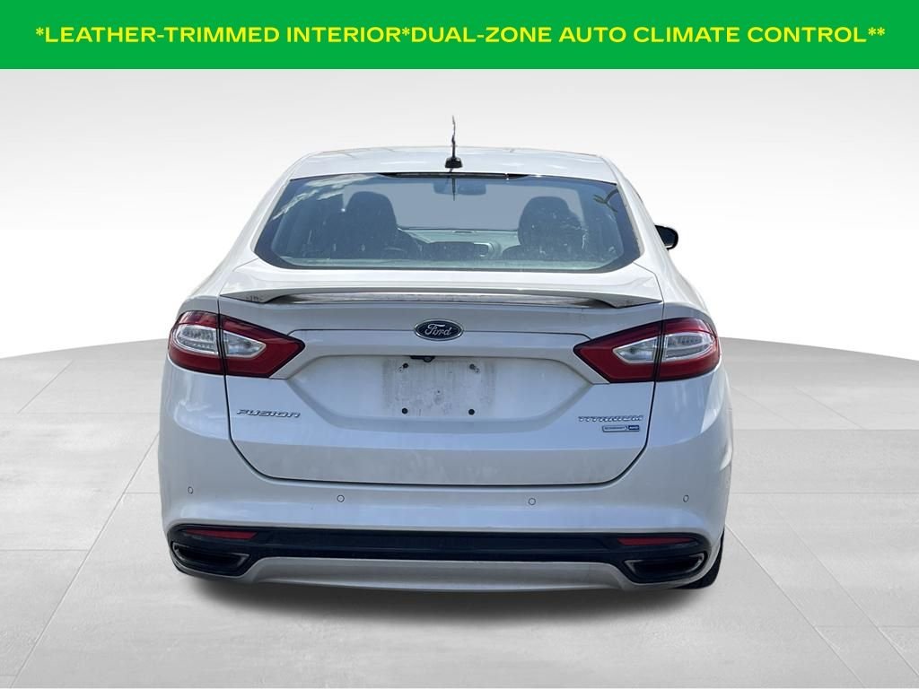 Used 2013 White Platinum Clearcoat Metallic Ford Titanium image 8