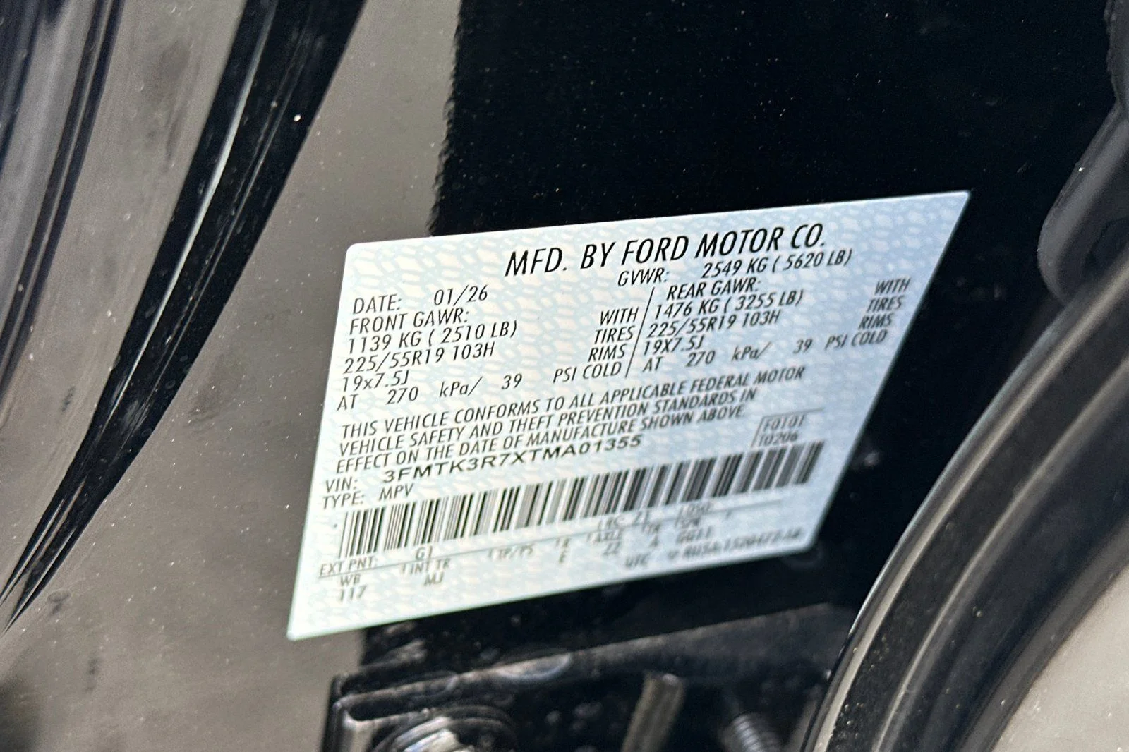 New 2026 Shadow Black Ford Premium image 27