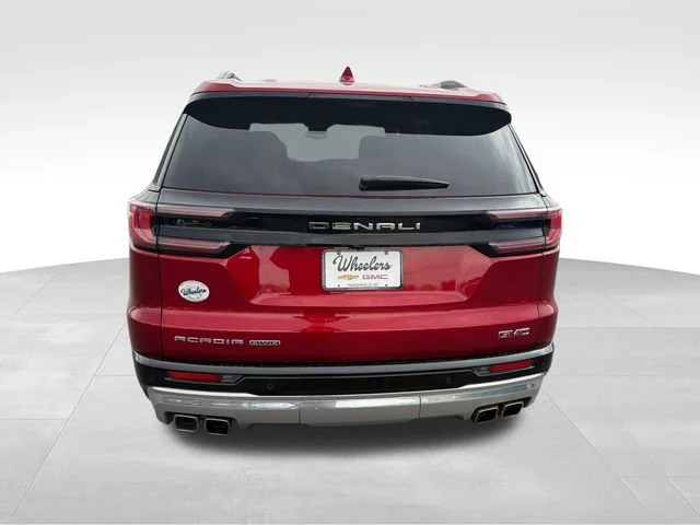Used 2024 Volcanic Red Tintcoat GMC Denali image 4