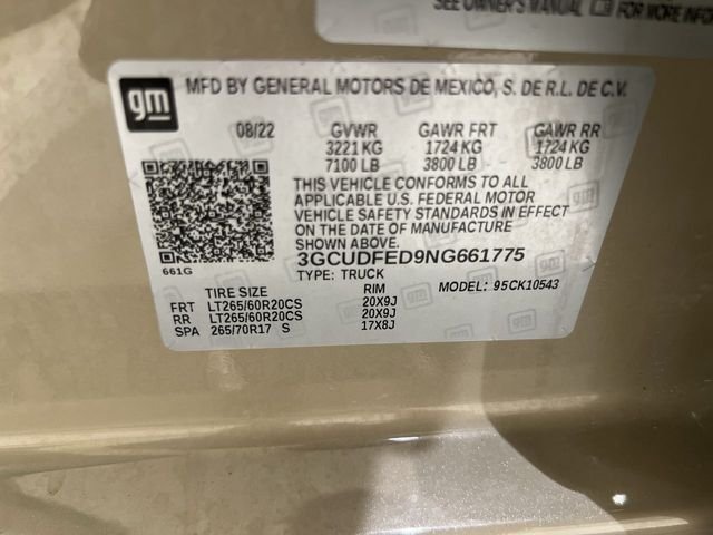 Used 2022 Beige Chevrolet LT Trail Boss image 31