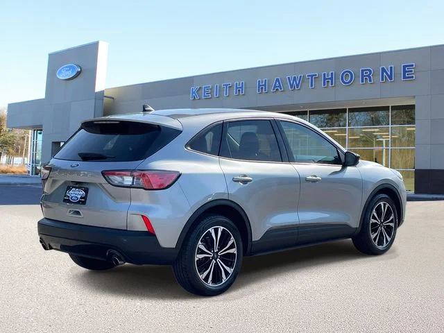 Certified Used 2022 Silver Metallic Ford SE image 6