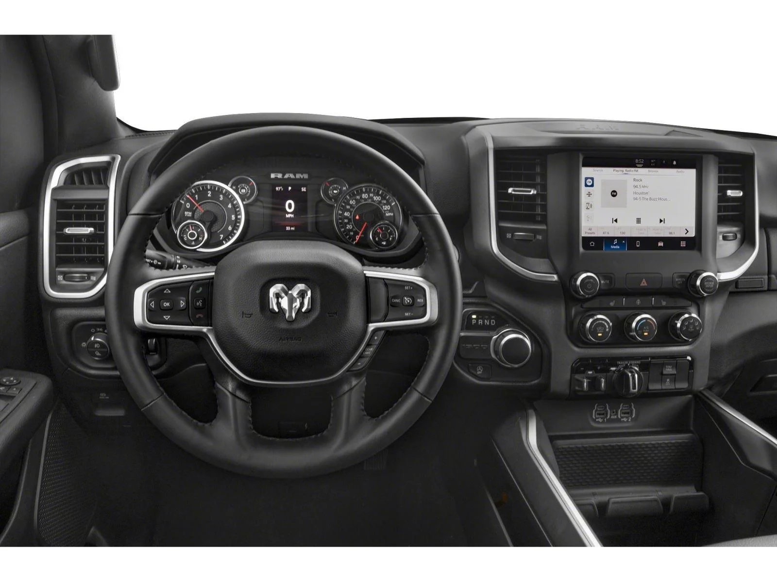 Used 2023 Delmonico Red Pearlcoat Ram Big Horn image 4