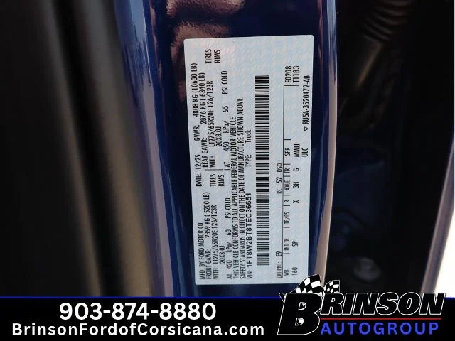 New 2026 Argon Blue Metallic Ford F-250® King Ranch® image 47