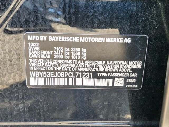 Certified Used 2023 Black BMW xDrive60 image 34