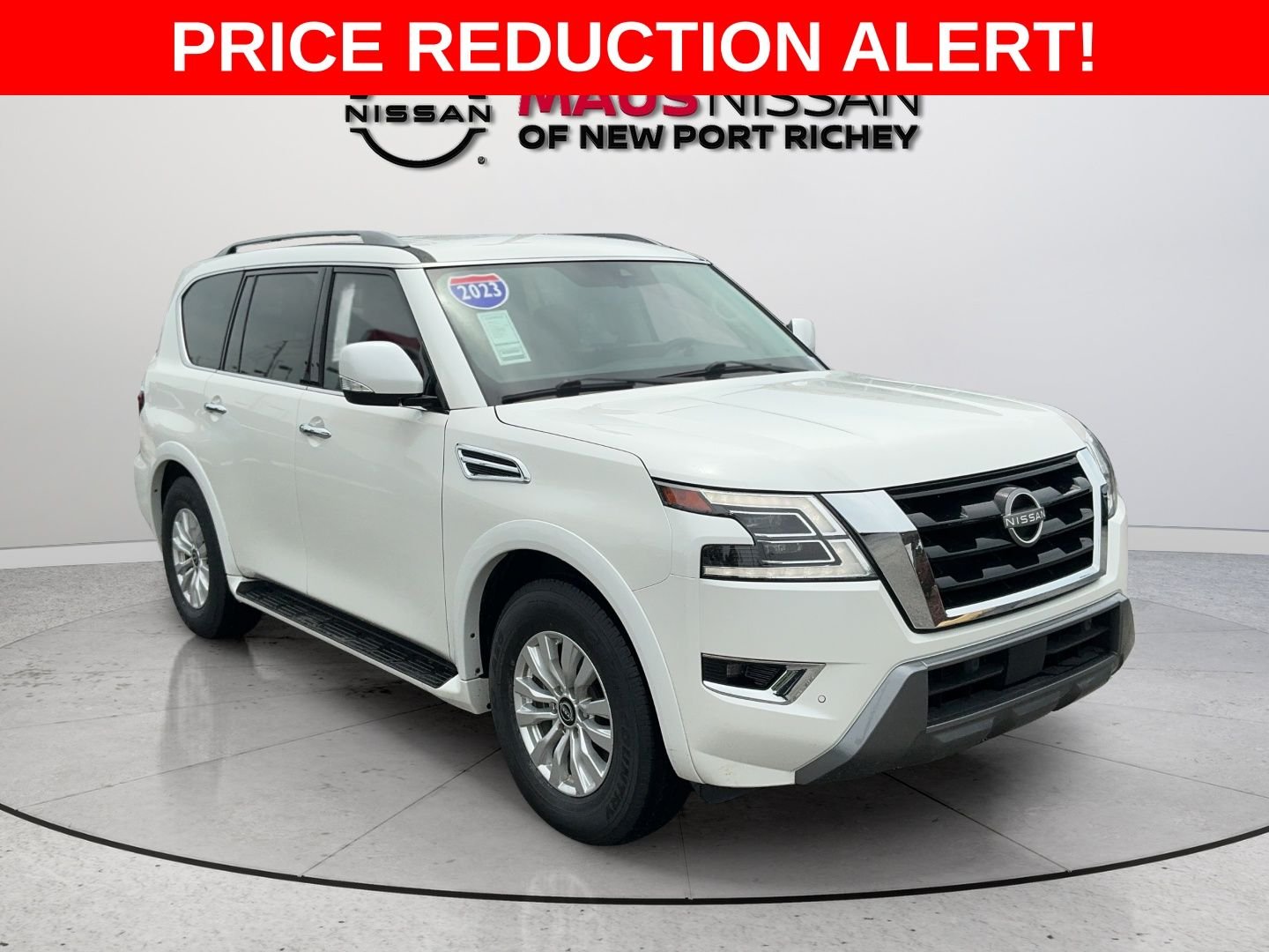 Certified Used 2023 White Nissan SV image 1