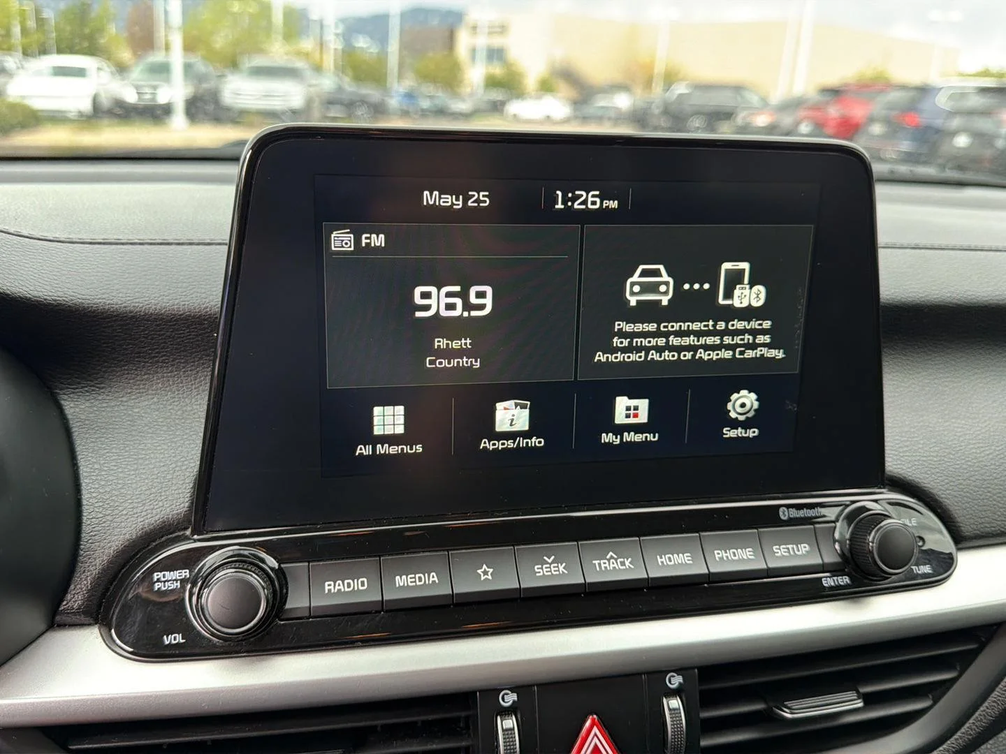 Used 2021 Aurora Black Kia LXS image 26