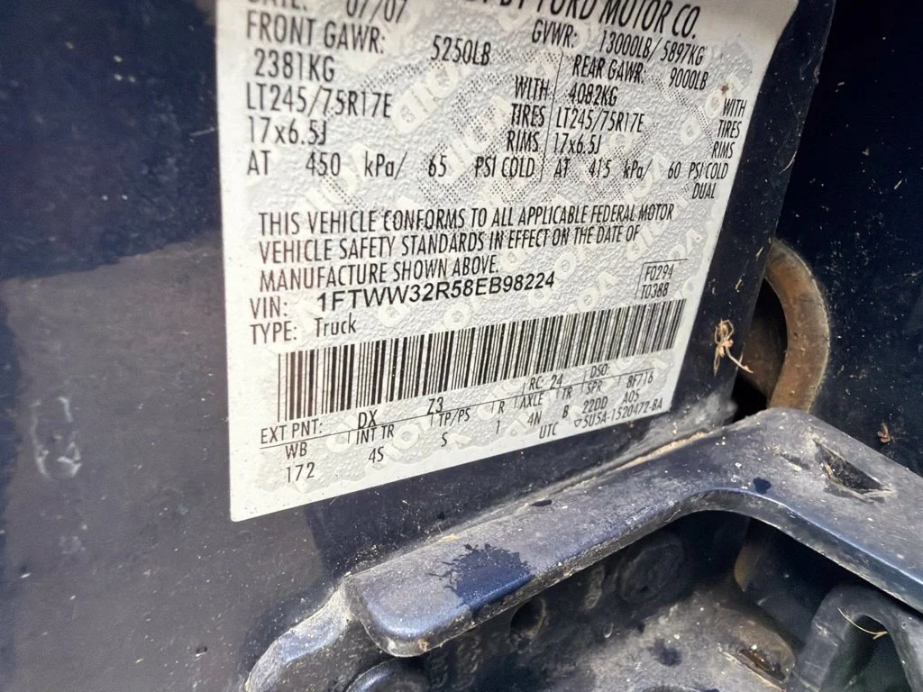 Used 2008 Blue Ford Lariat image 18