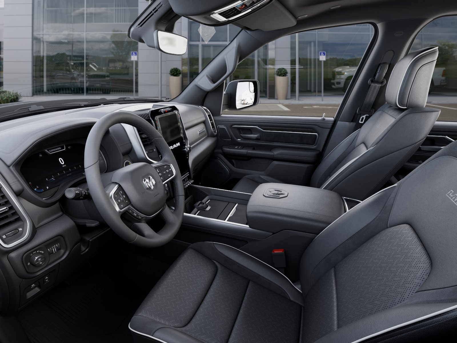 New 2027 Diamond Black Crystal Pearl-Coat Exterior Paint RAM Laramie image 22