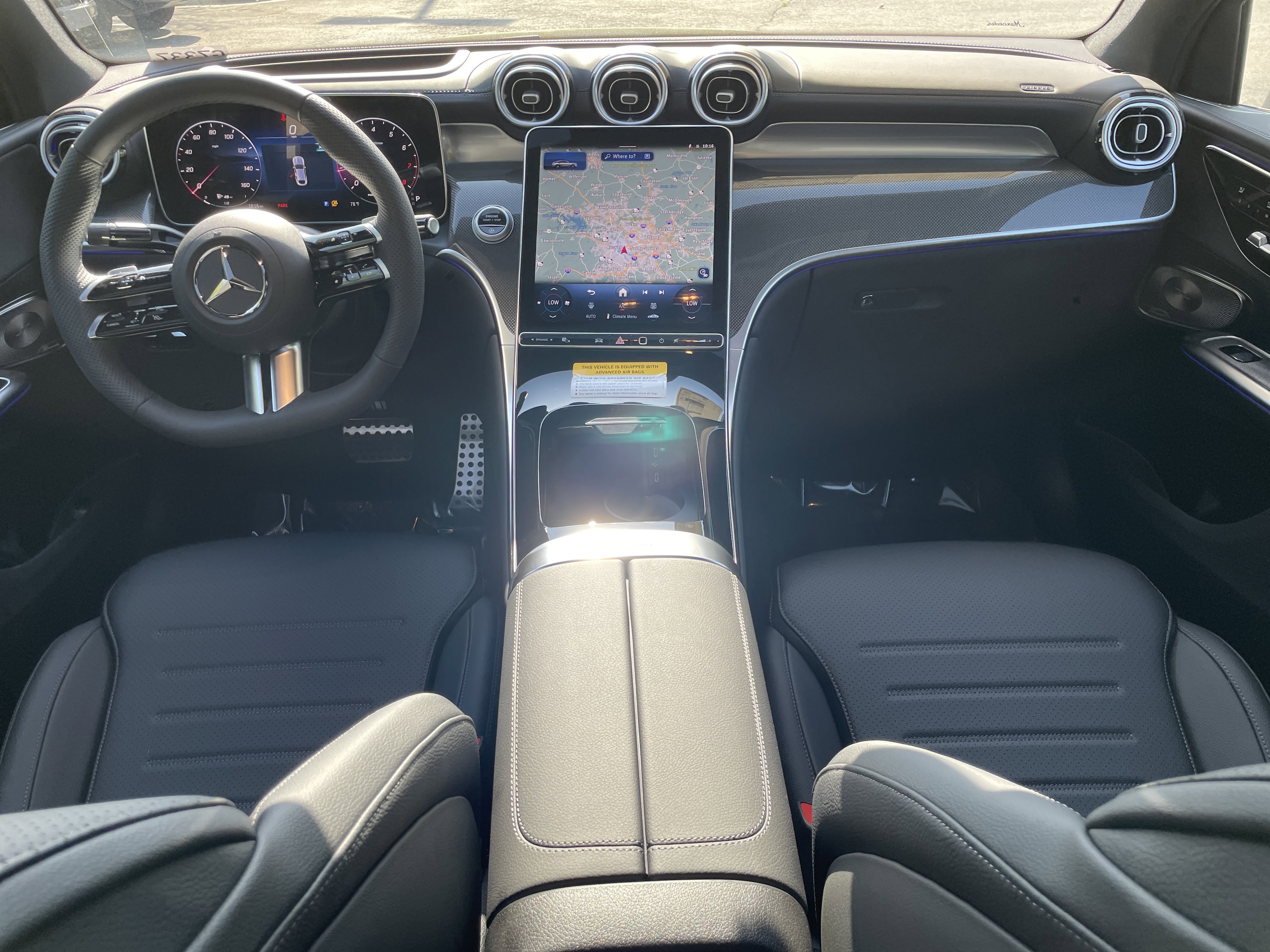 New 2026 Obsidian Black Metallic Mercedes-Benz GLC 300 4MATIC® Coupe image 24