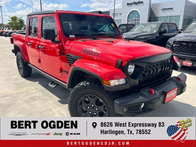 Used 2023 Red Jeep Willys image 1