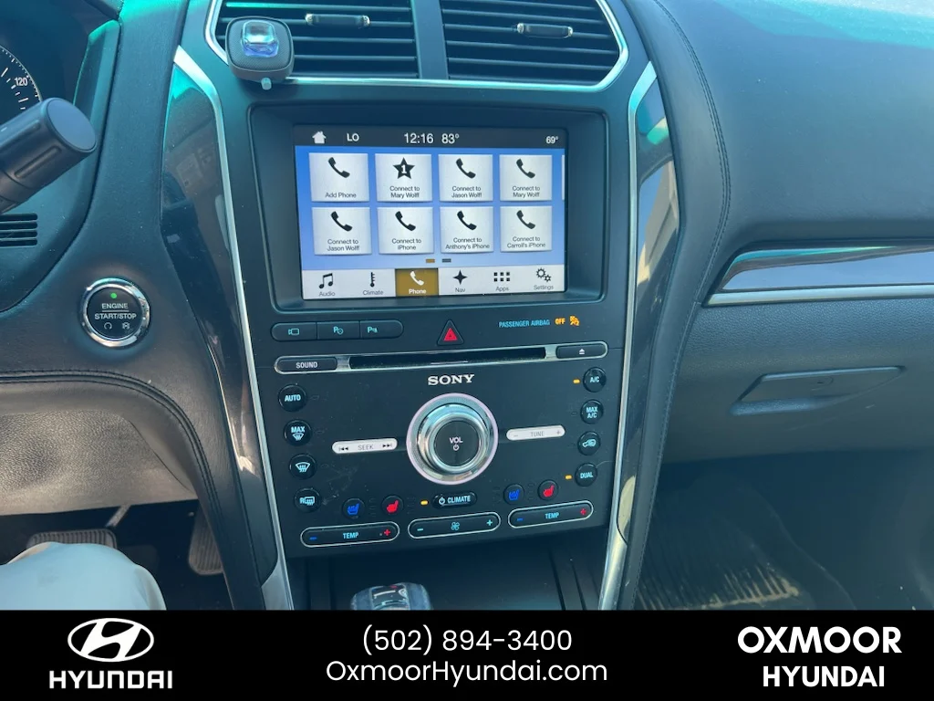 Used 2017 White Platinum Metallic Tri-Coat Ford Platinum image 8