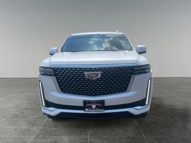 Used 2021 CRYSTAL WHITE TRICOAT Cadillac Premium Luxury image 8