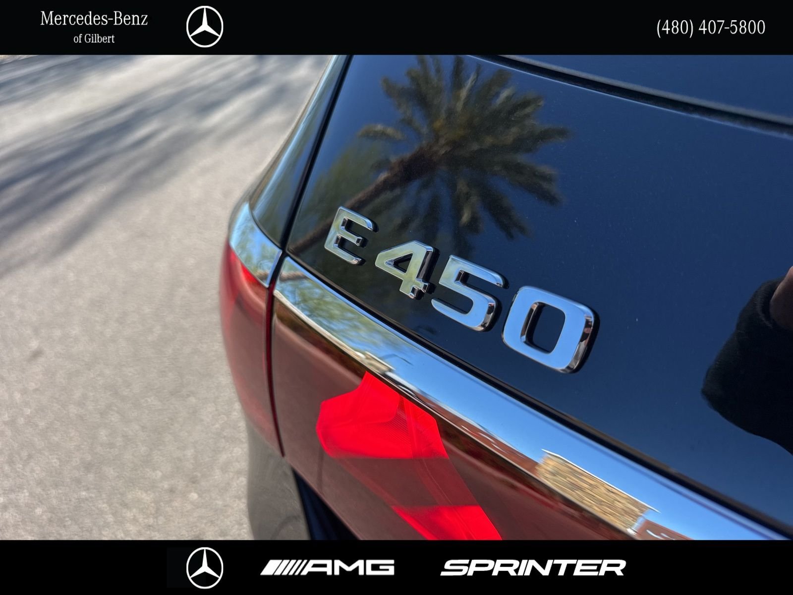 New 2026 Obsidian Black Metallic Mercedes-Benz E 450 image 6