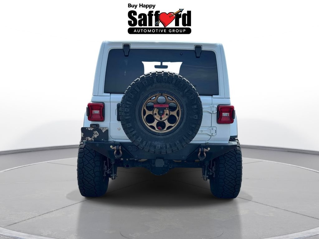 Used 2019 White Jeep Unlimited Sahara image 6