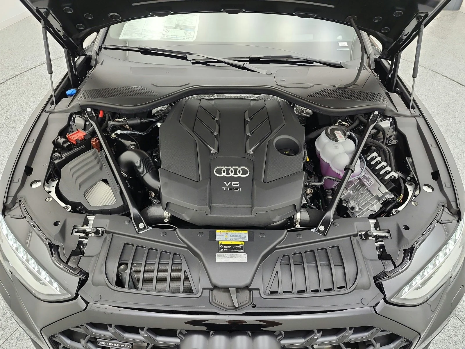 New 2026 Mythos Black Metallic Audi L quattro image 12