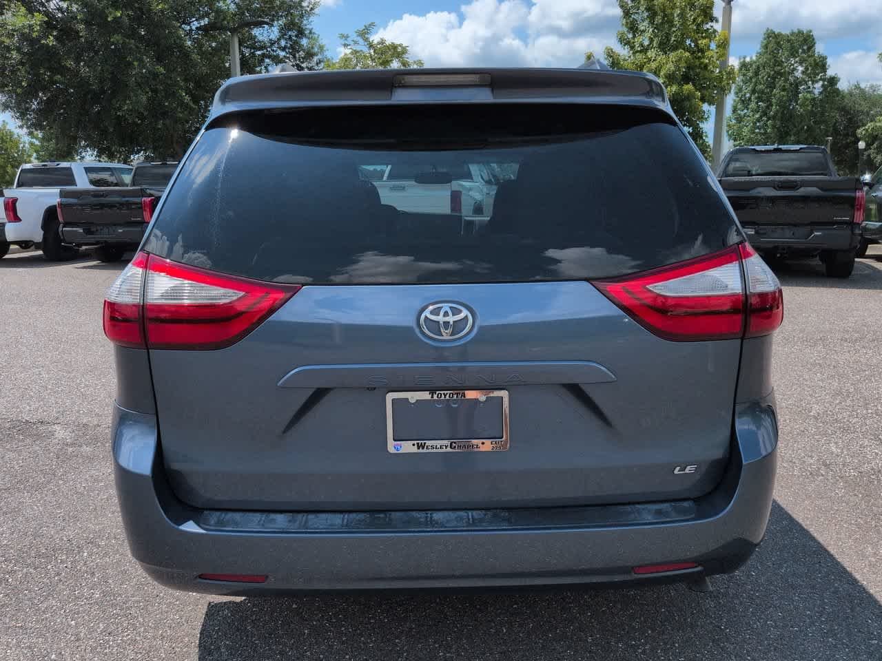 Used 2016 Shoreline Blue Pearl Toyota LE image 5