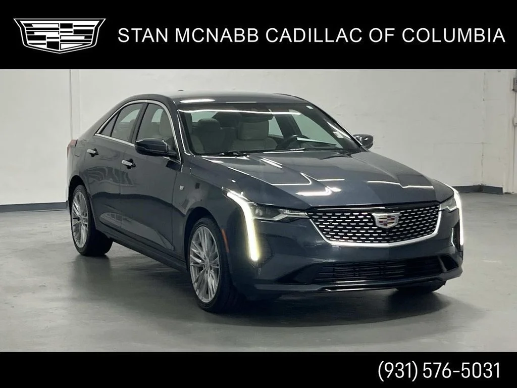 Used 2022 Shadow Metallic Cadillac Premium Luxury image 1
