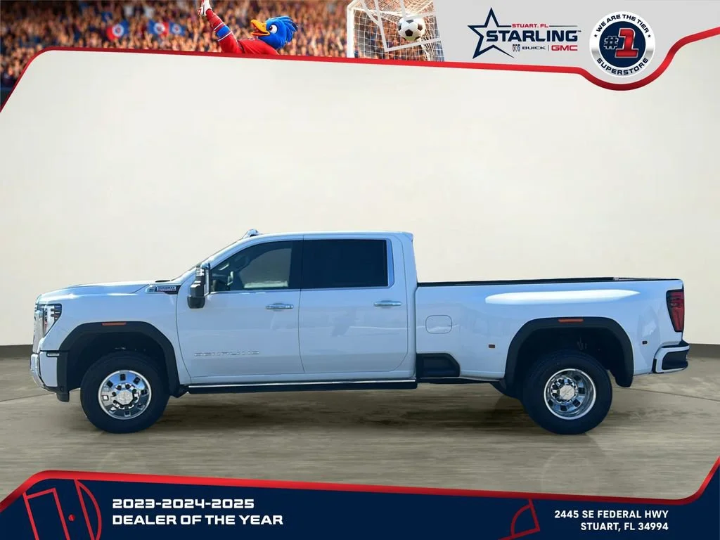 New 2026 Summit White GMC Denali DRW image 3