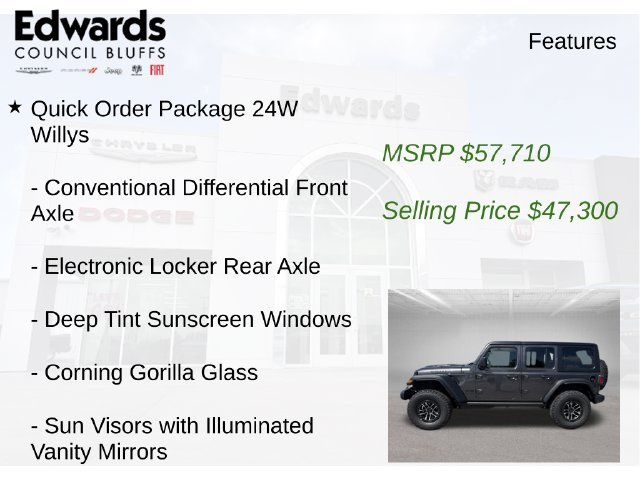 New 2026 Granite Crystal Metallic Clear-Coat Exterior Paint Jeep Willys image 15