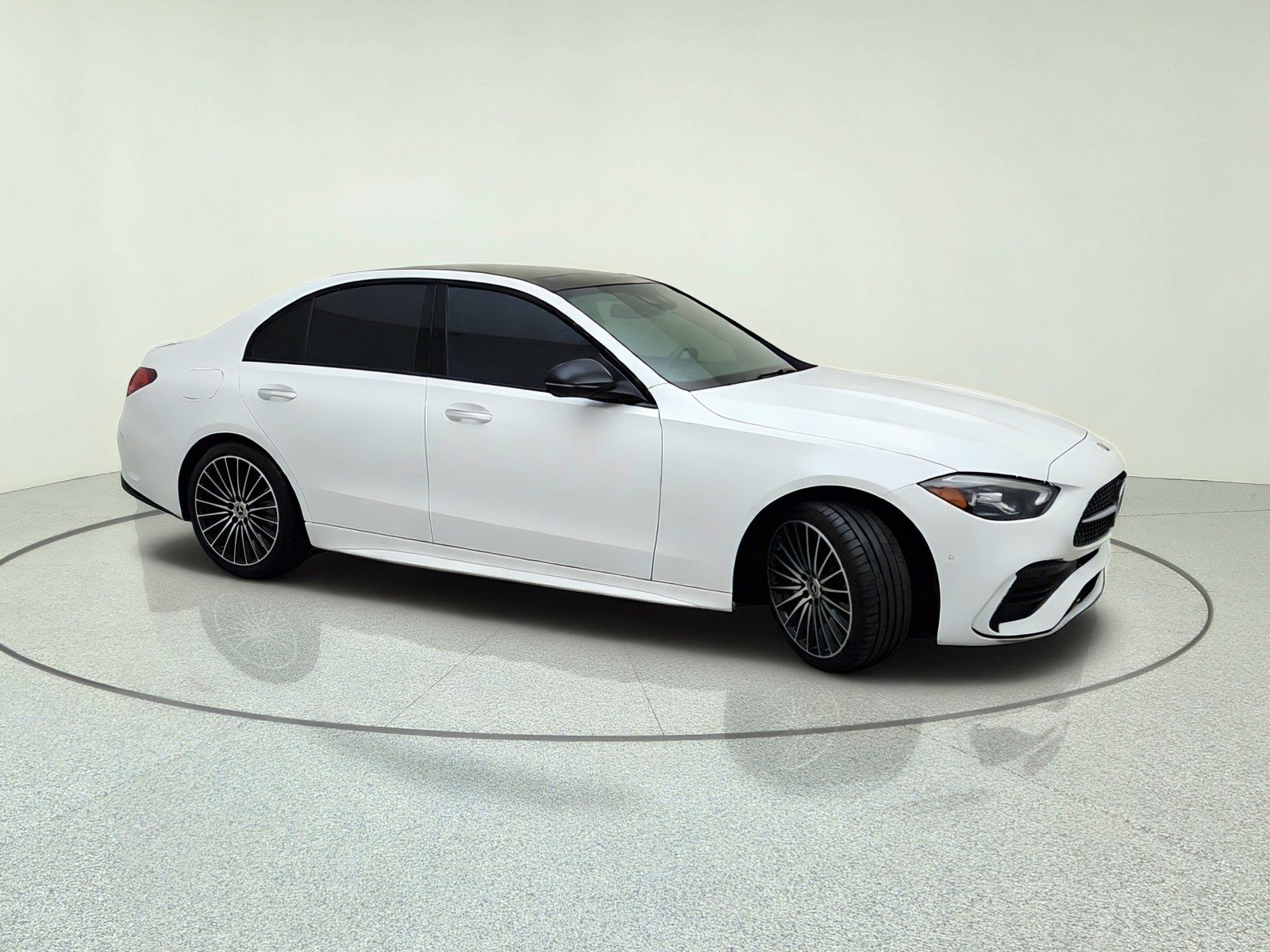 Certified Used 2024 MANUFAKTUR Moonlight White Metallic Mercedes-Benz C 300 image 4