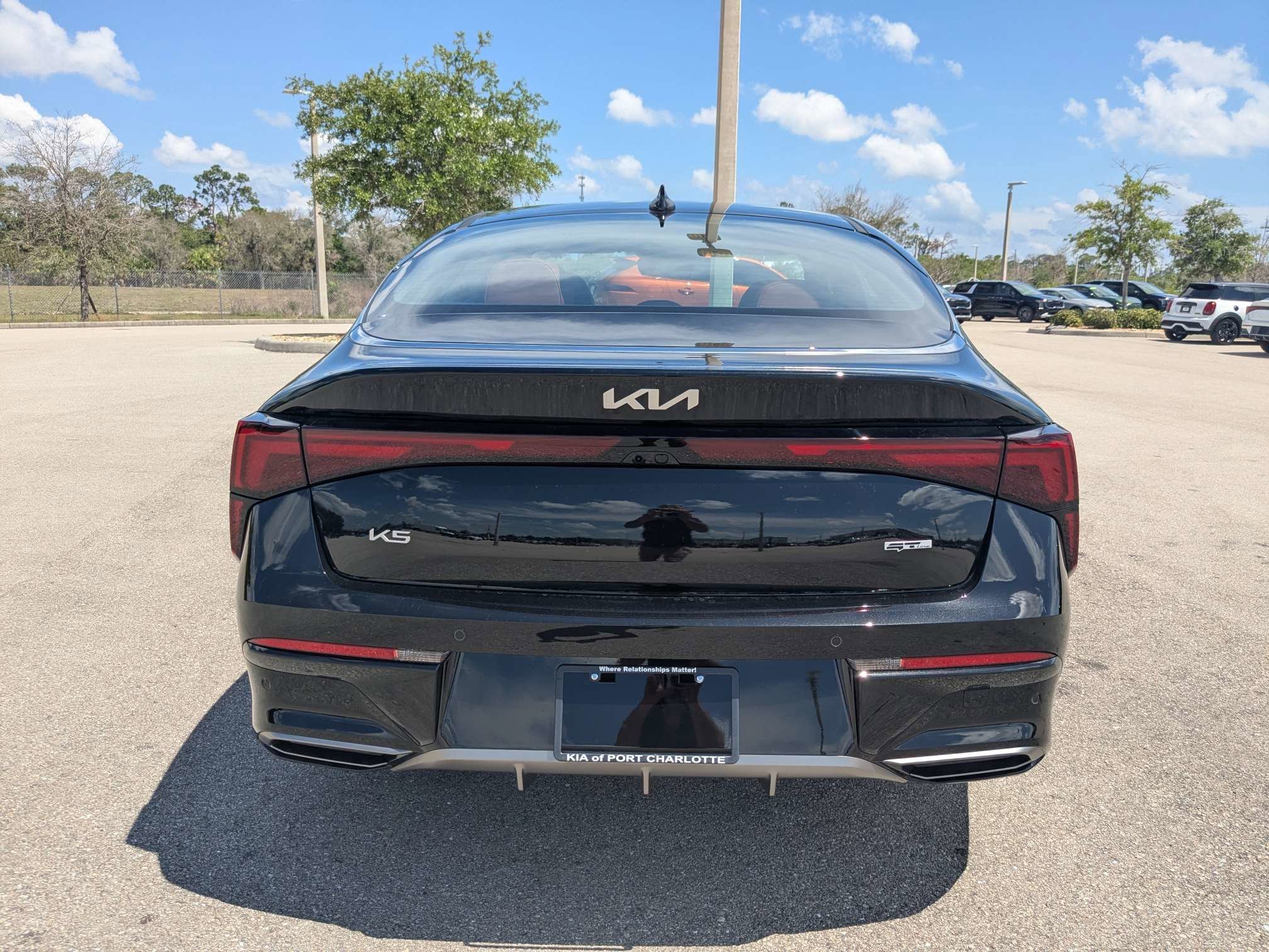 New 2026 Aurora Black Pearl Kia GT-Line FWD image 6
