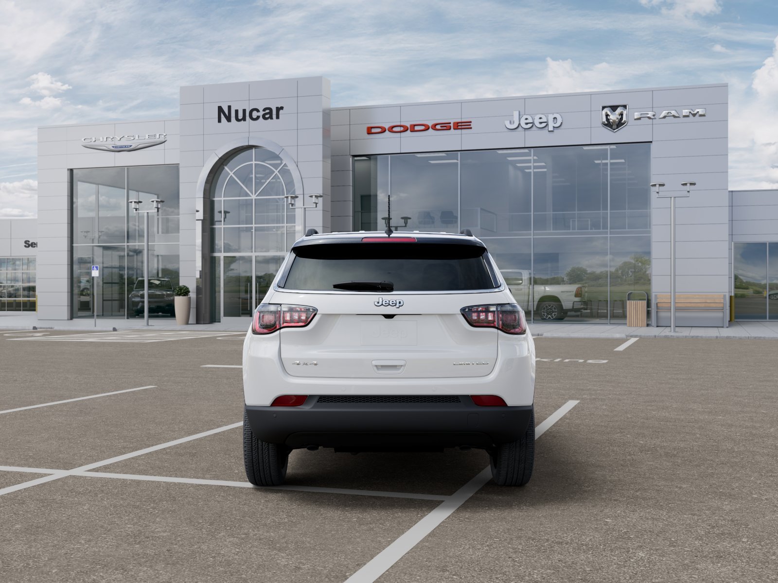 New 2026 Bright White Clearcoat Jeep Limited image 7