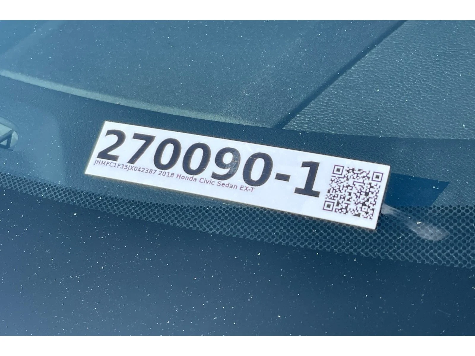 Used 2018 Modern Steel Metallic Honda EX-T image 20