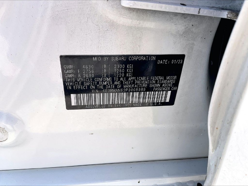 Used 2023 Crystal White Pearl Subaru Limited image 32