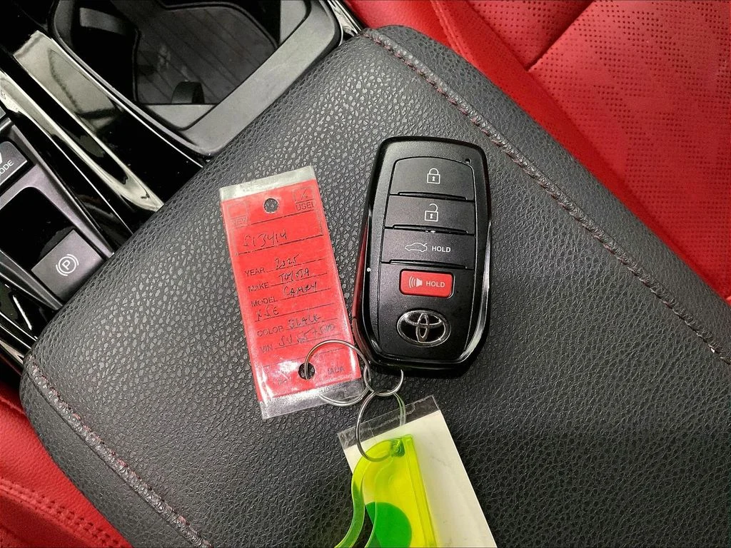 Certified Used 2025 Black Toyota XSE image 15