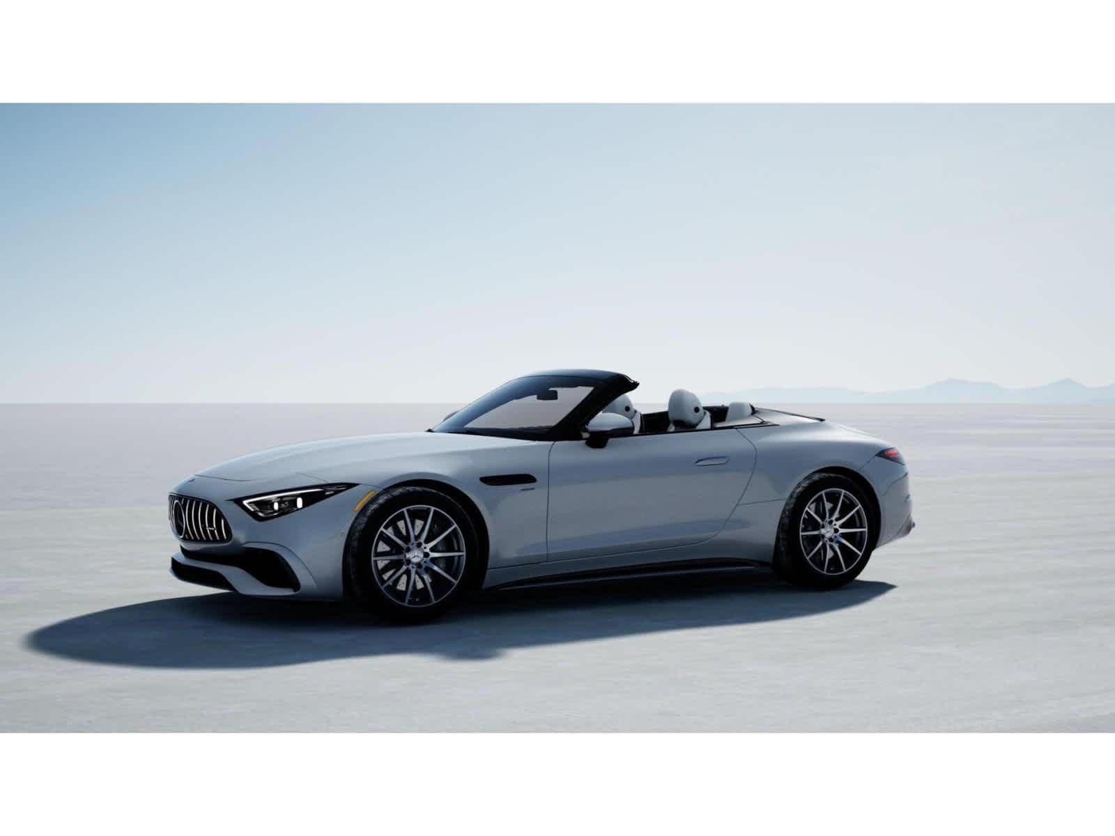 New 2027 MANUFAKTUR Moonlight White Metallic Mercedes-Benz AMG® SL 43 Roadster image 36