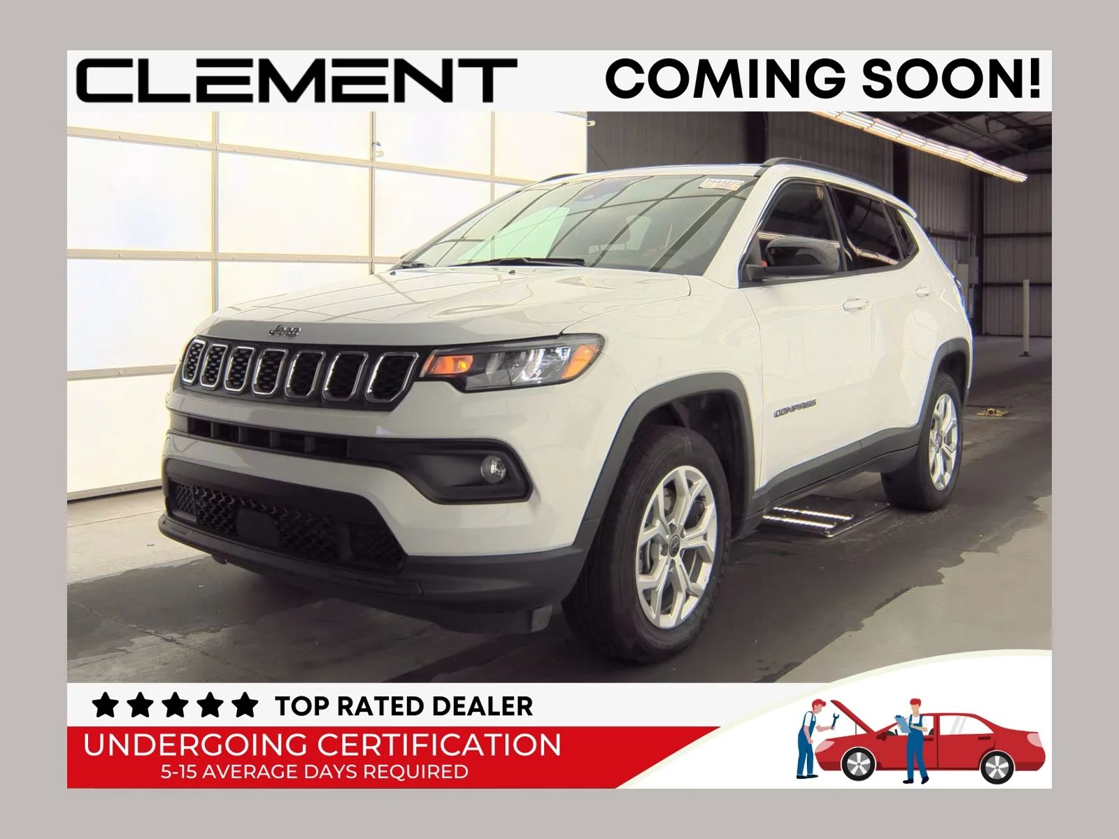 Used 2025 White Jeep Latitude image 1