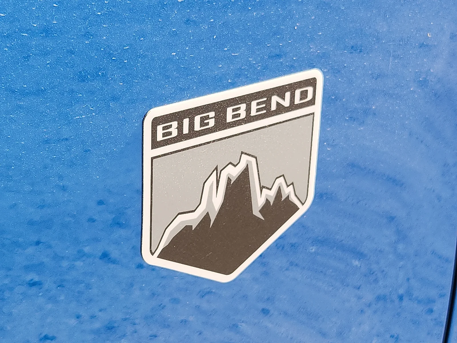 New 2026 Velocity Blue Metallic Ford Big Bend® image 11