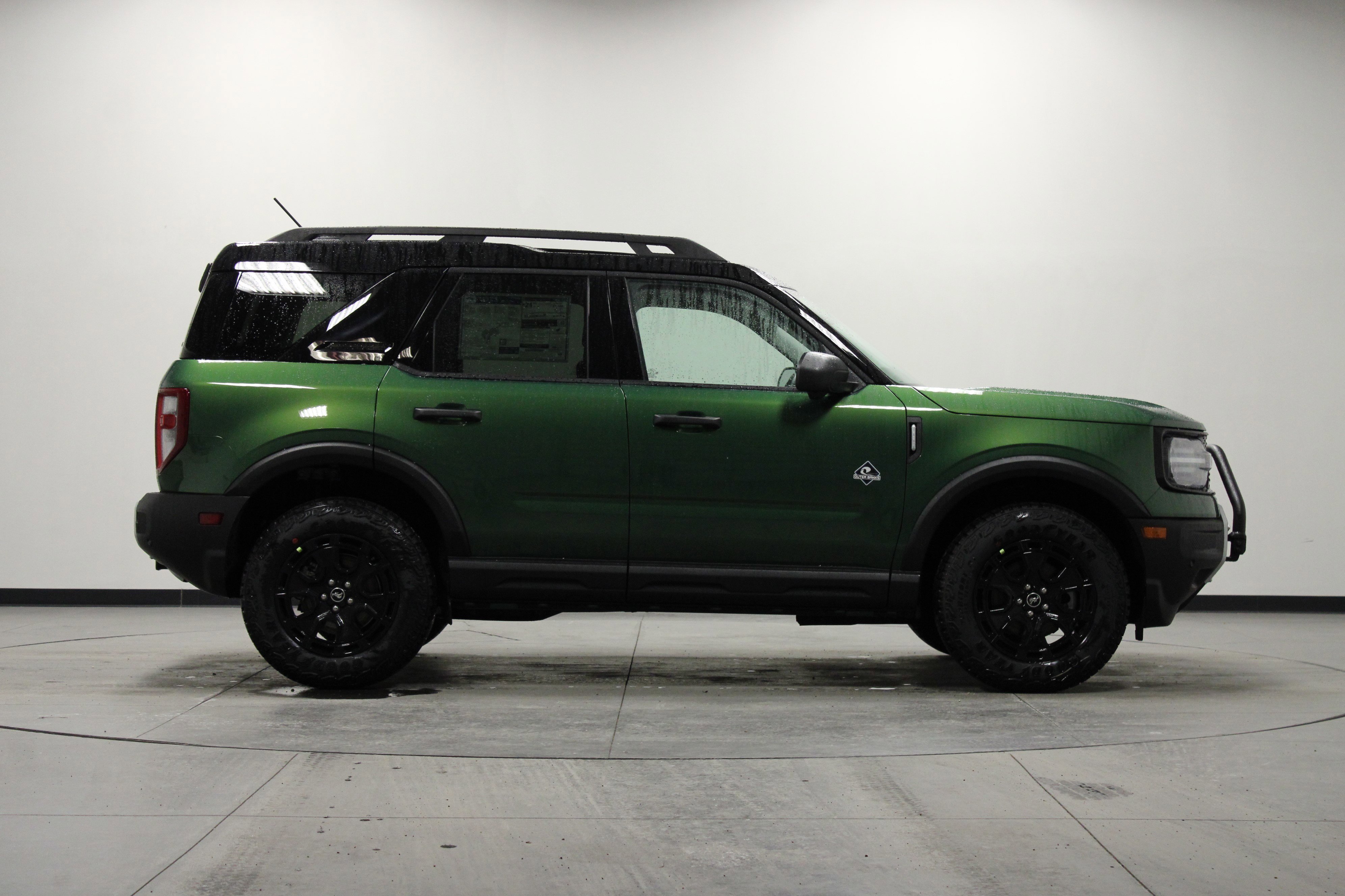 New 2025 Eruption Green Metallic Ford Outer Banks image 3